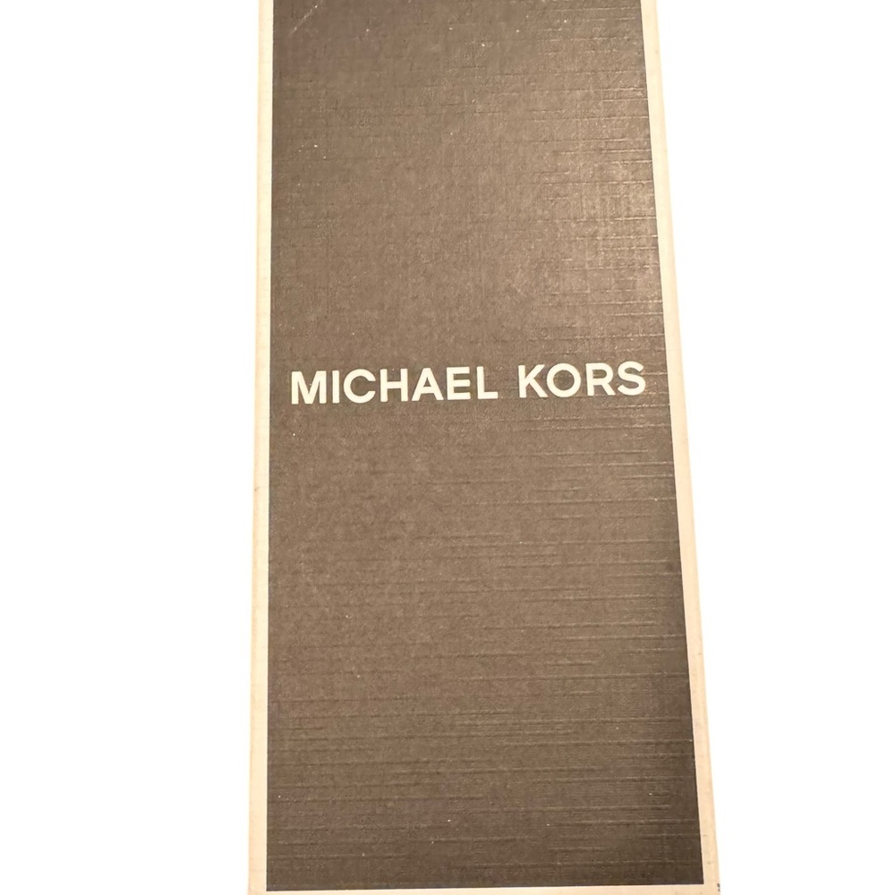 Michael Kors Brown Monogram Air Pod Pouch - Picture 4 of 5